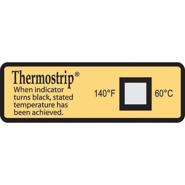 Irreversible Thermostrip Disinfect, PK 24